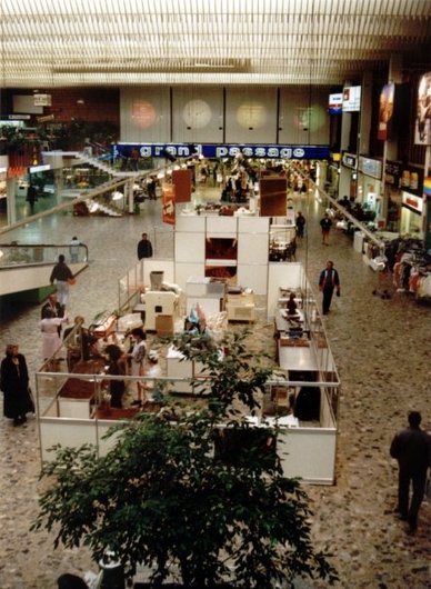 Au Grand Passage, enseigne 1990-1994